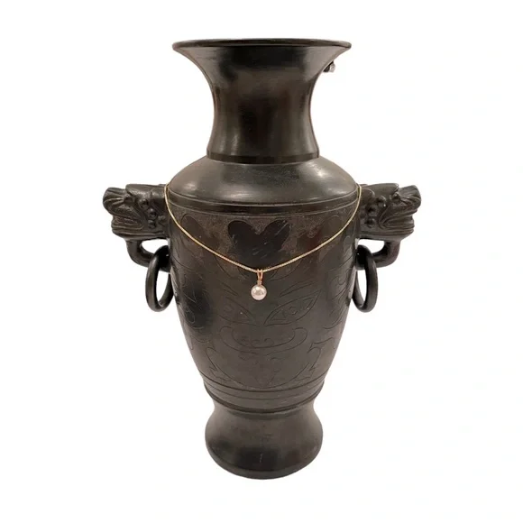 NEW 18K Gold Plated Box Chain Over 925 Silver .90mm Width & 50cm Long CHAIN ONLY - Picture 6 of 10